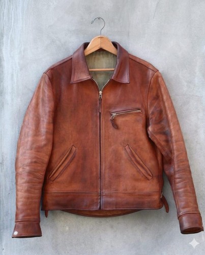 Men vintage brown - men’s, leather