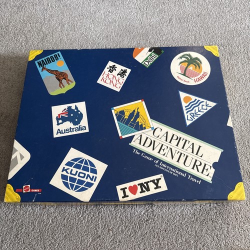 Capital adventure board - board, game