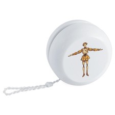 'Vintage Wooden Puppet' Retro Style Yo-Yo (YY00046756)