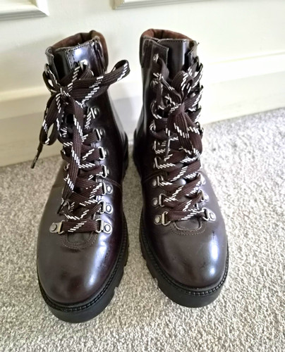 Ladies brown leather - m&s,