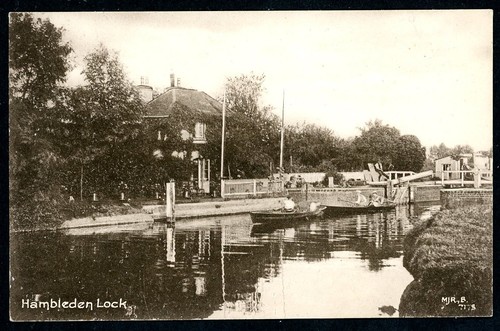 Hambledon lock between - between, henley