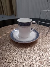 A Small Coffee Cup and Saucer