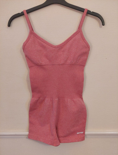 Tee pink ribbed sleeveless - bo+tee,