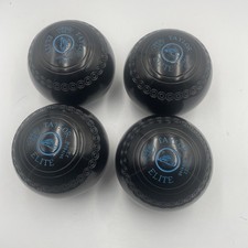 4 x Taylor Elite Lawn Bowls
