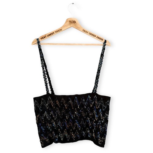 Ladies black sequinned mini - ladies,