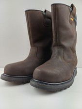 Dewalt Rigger Dyw Men's Boots Brown Size UK 8 New With Tags Without The Box