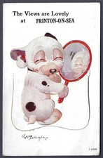 Bonzo pullout postcard - views
