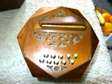 German  Anglo type 20+1 Button Concertina. 80 Reed.....GC