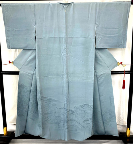 Japanese vintage kimono silk - vintage,