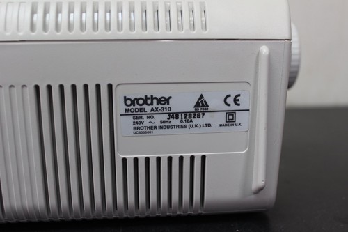 Brother 310 electronic - brother, ax-310