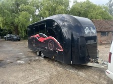 PRG Monza 3500kg 5.5m X 2.35m Bed Enclosed Classic Race Car Transporter Trailer