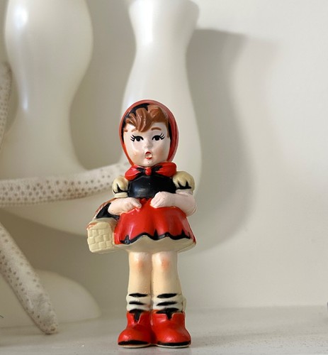 Vintage girl with basket - girl,