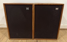 Wharfedale Denton 2XP Bookshelf Speakers FAULTY Bass Speaker Pair 35cm