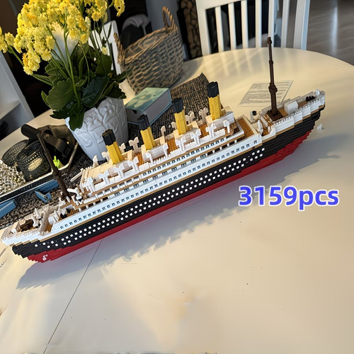 3159pcs titanic building - 3159pcs,,