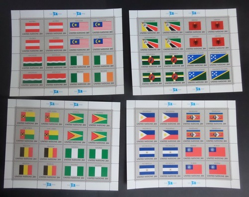 United nations 1982 - 1982, flags