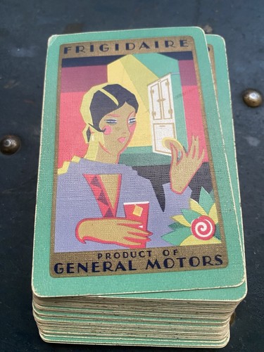 Playing cards art deco - art,
