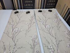 Laura Ashley MTM W266 x D215cm Pussy Willow Eyelet Curtains – RRP: £744.83