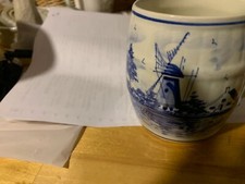 Dutch Delft blue and white