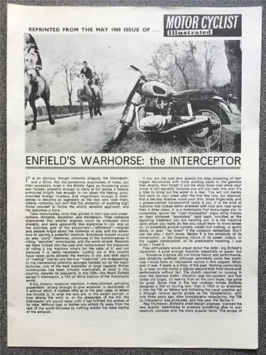Royal enfield interceptor - enfield,
