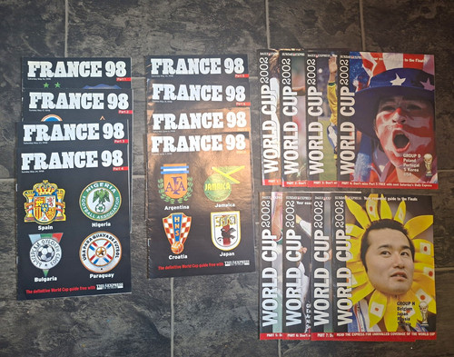 Football world cup programmes - world,