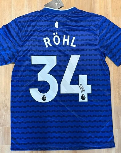 Merlin rohl signed - rohl, everton
