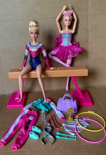 Barbie gymnast ballerina - gymnast, +