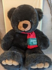 Vintage J C Penny Holiday Brown Bear 24" Plush