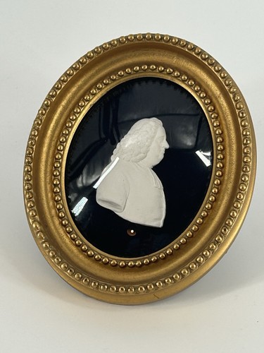 Antique porcelain portrait - antique,