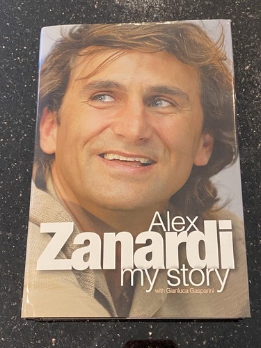 Rare signed alex zanardi - v,
