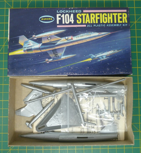 Aurora 291 lockheed f104 - 291-39,
