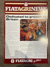 Fiatagri New A4 Vintage Tractor Brochure