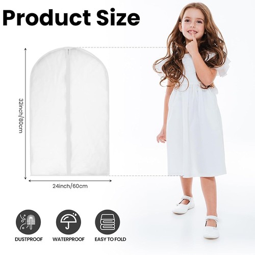 Long garment covers - covers, zip