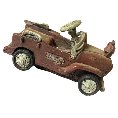 Antique pedal car fire - antique,