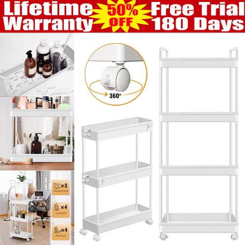 Tier detachable slim cart - 4-tier,