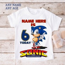 personalised sonic childrens