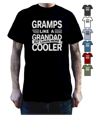 Gramps shirt like grandad - gramps, a