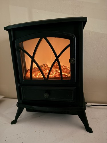 Black electric stove - electric,