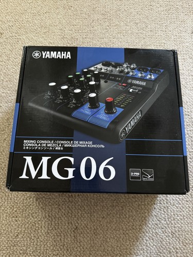 Yamaha mg06x mixer 3rd - yamaha,