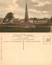 Vintage postcard west burton - -,