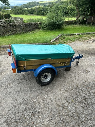 Single axle trailer for - trailer, small