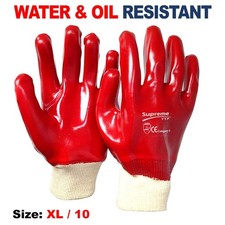Red PVC Rubber Coated