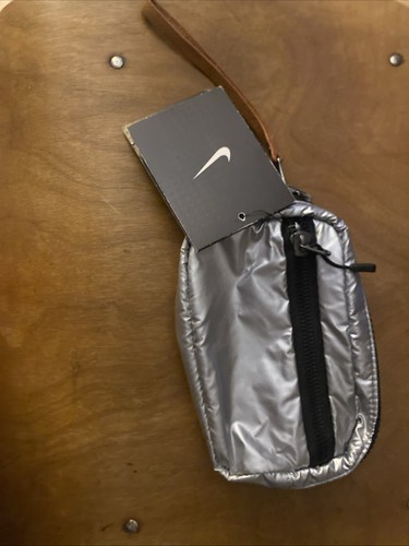 Nike silver metallic wristlet - nike,