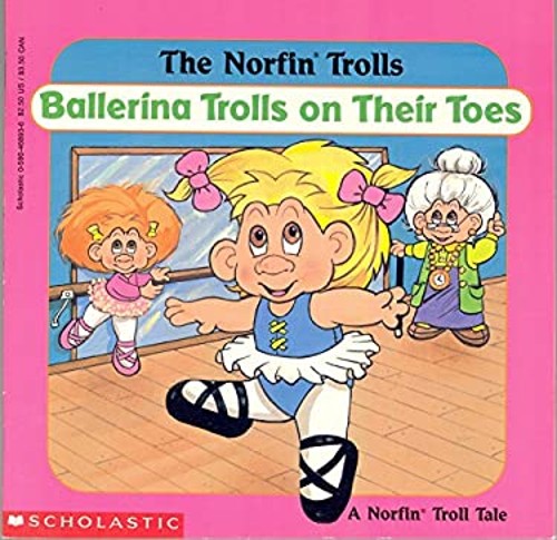 Ballerina trolls their toes - ballerina,