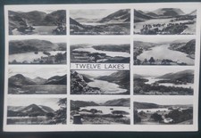 NICE OLD POSTCARD 12 LAKES,IN