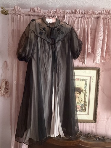 Vintage 60s gotham black pink - 60s,