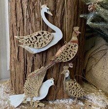 Fretwork Game Bird Gold