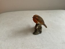 Capodimonte pottery Robin Bird Figure,Robin Bird Ornament