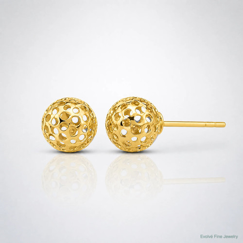 14k yellow gold - gold, diamond