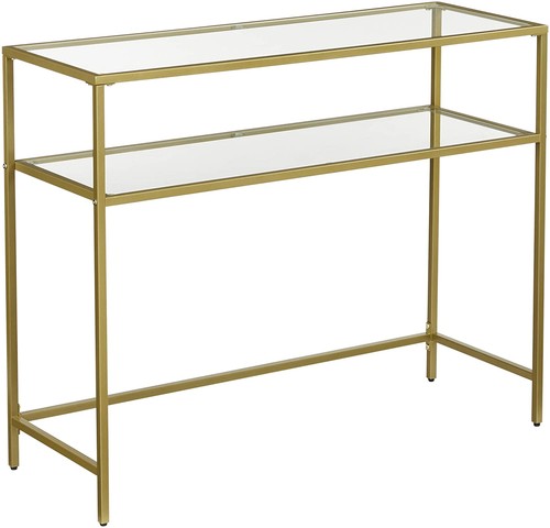 Lgt025a01 gold metal - gold, glass
