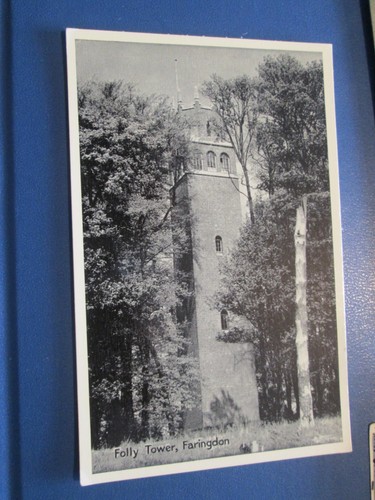 Postcard faringdon folly - postcard, faringdon,